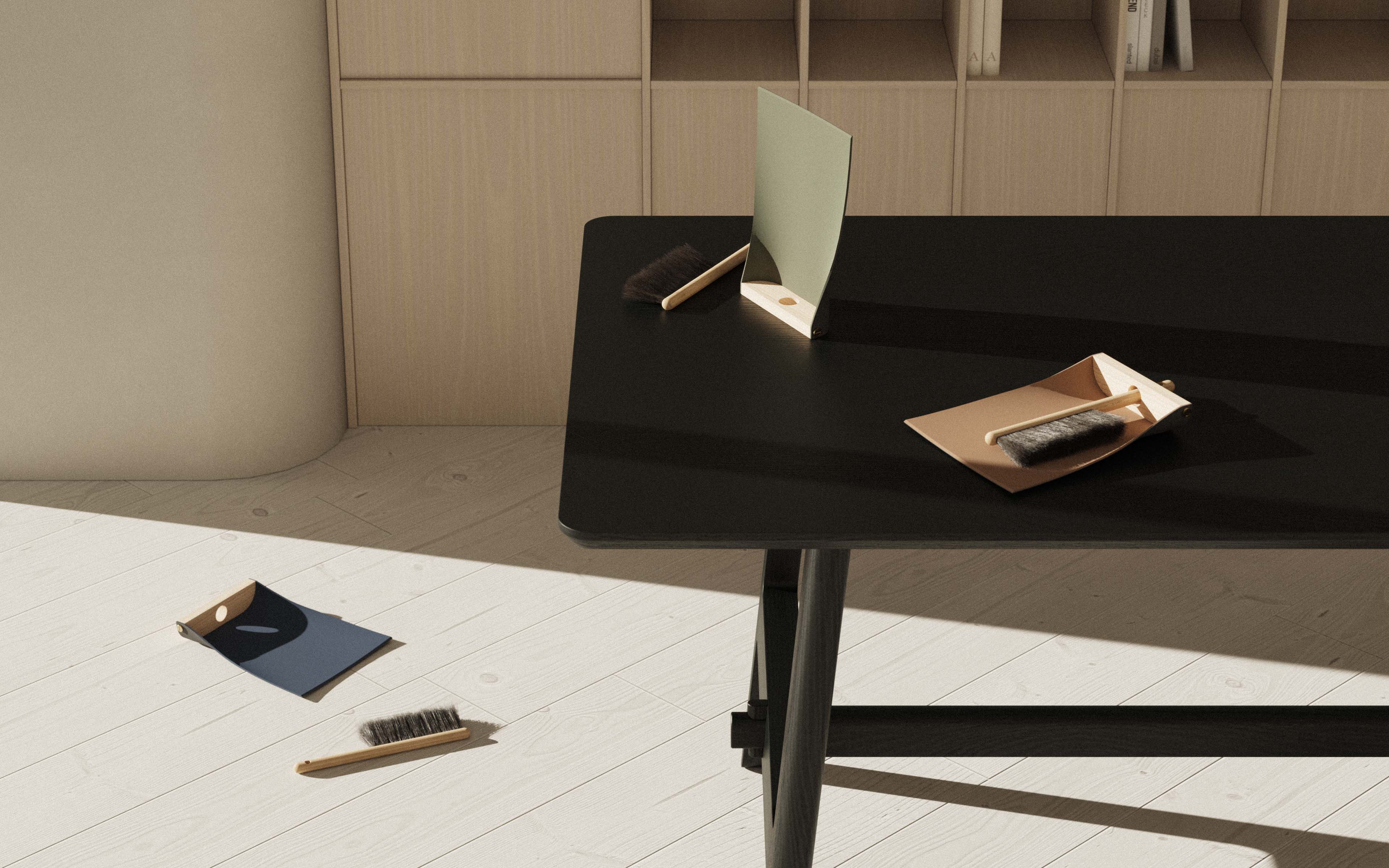 LINO / Dustpan & Storage box｜天然素材の機能美を活かした新たな暮らしの道具