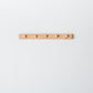 PEG(5 peg ver.)　ウォールハンガー　受注生産品