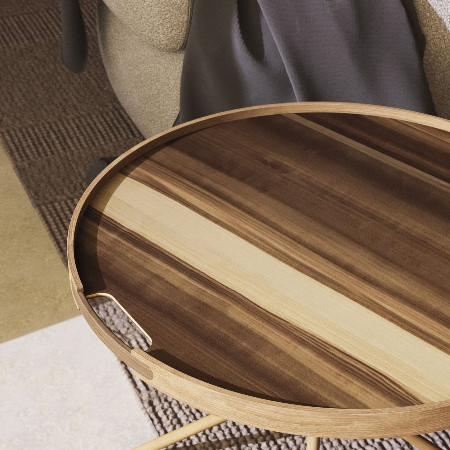 Somewhere / Foldable coffee table　受注生産品